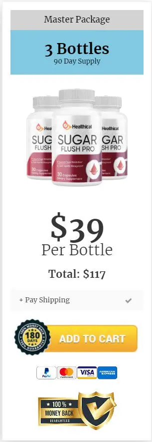 Sugar Flush Pro-3-bottles-price-just-$39/Bottle-Only!